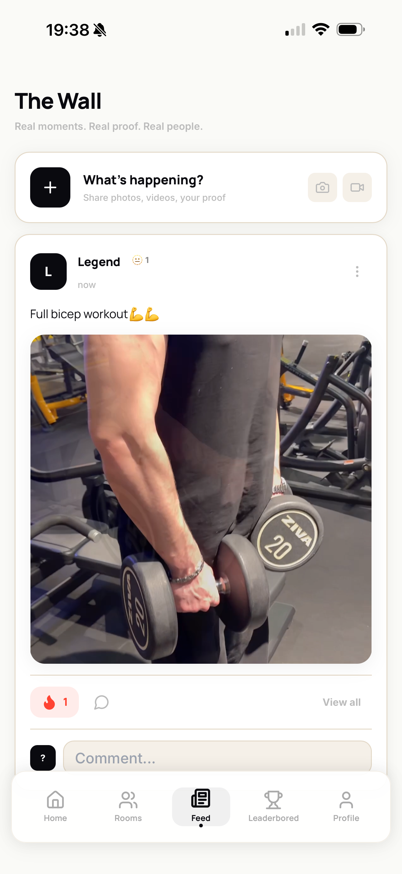 The Wall — Social Feed