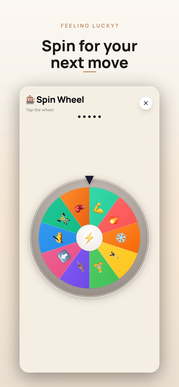 Spin for your next move